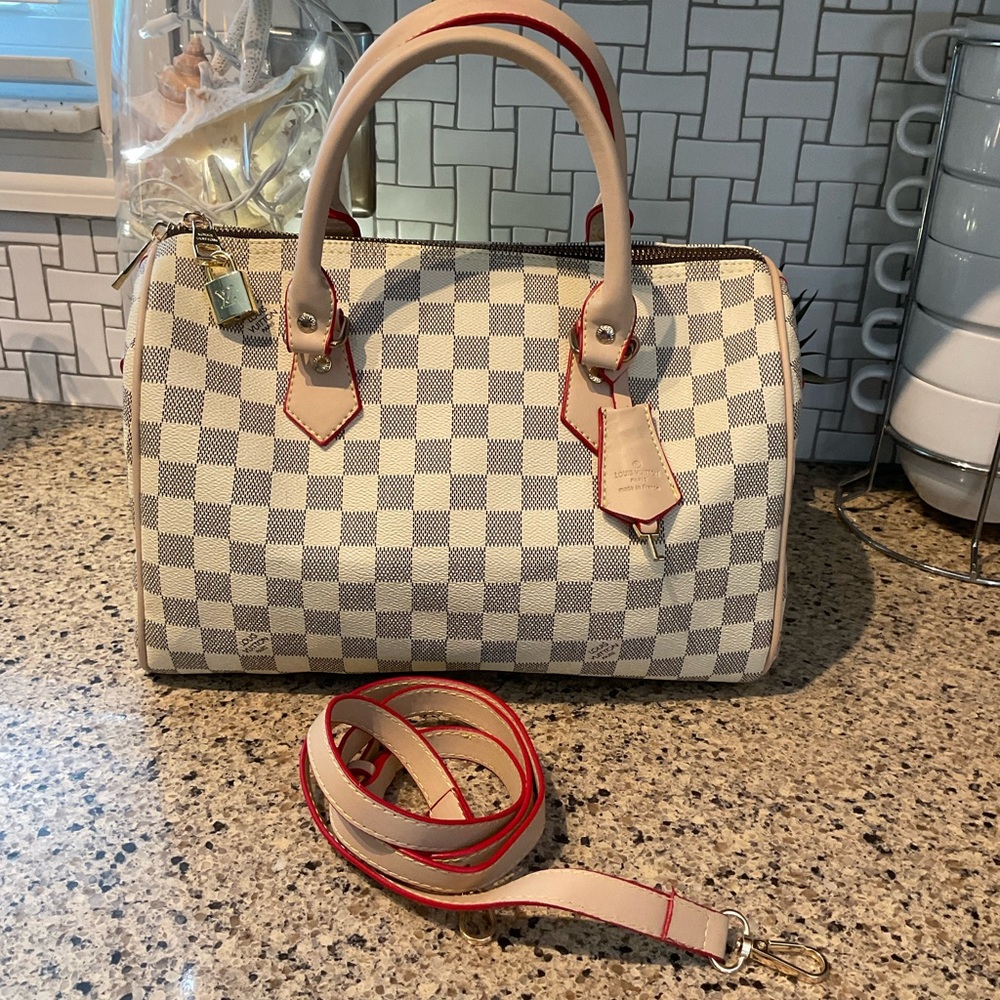 Inspired Azure Speedy Bandouliere Gold Hardware